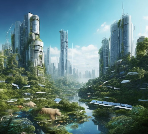 未来地球,科技与自然的和谐共生 未来地球,科技与自然的和谐共生